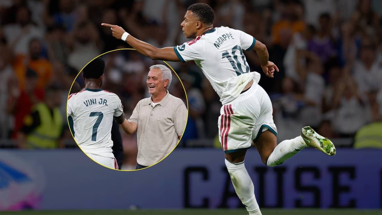 José Mourinho calificó de “increíble” a Mbappé tras sus tres goles con Real Madrid
