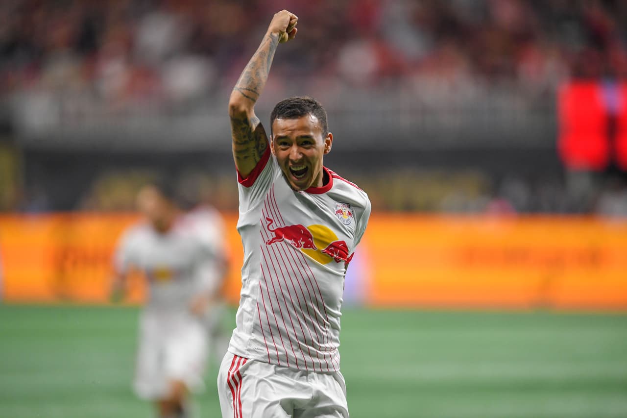 9 asistencias en 9 partidos. Alejandro 'Kaku' Romero Gamarra es en este momento el mejor creador de pases-gol de esta temporada en la MLS. De la mano del argentino los Red Bulls entraron en una dimensión diferente. (USA Today Images)