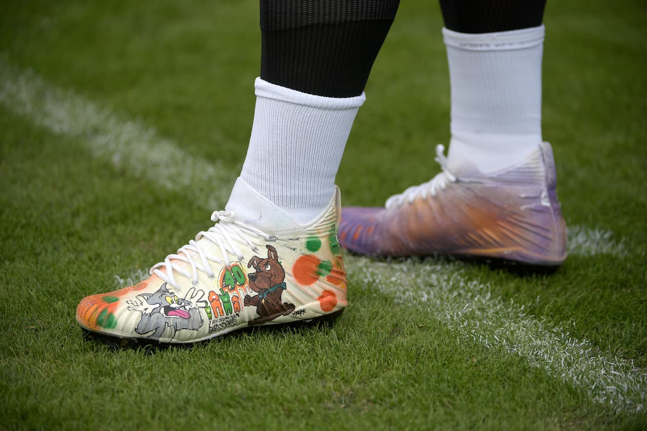 'My Cause My Cleats' es una campaña en la que algunos aprovecharon por segundo año en NFL para enviar un mensaje de apoyo a una causa y en la que en general muestran diseños llamativos de zapatillas.