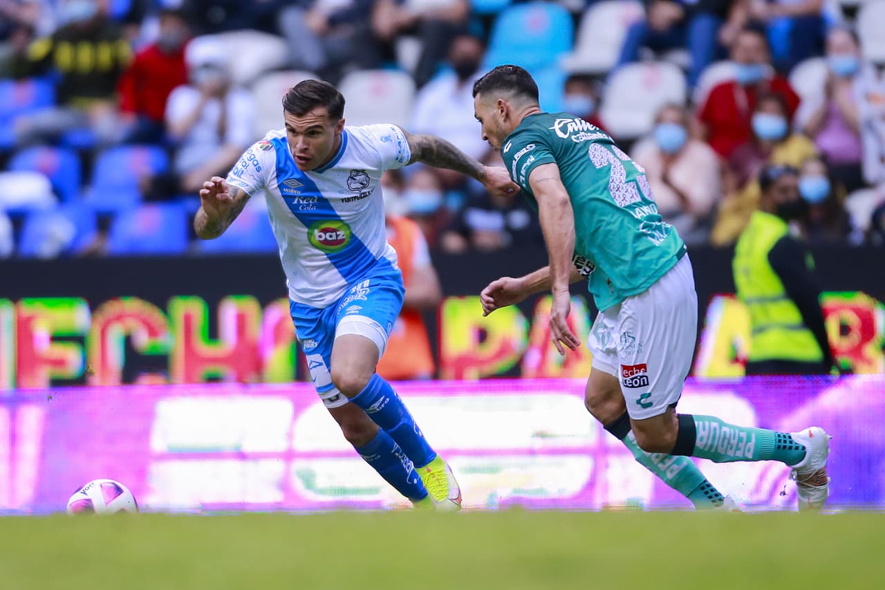 Con un autogol de Juan Pablo Segovia, León vence 0-1 a Puebla en el Estadio Cuauhtemoc.