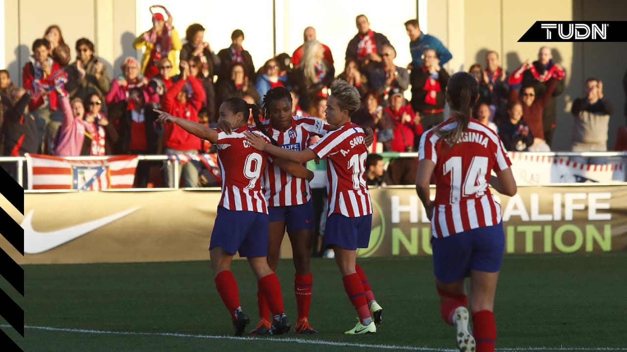 Charlyn Corral sigue encendida y vuelve a anotar con el Atleti