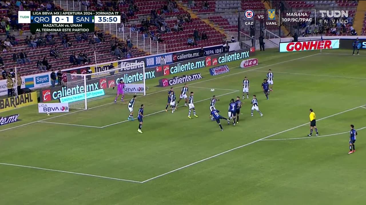 ¡Cantan los Gallos! Rubin se da la media vuelta y marca el empate