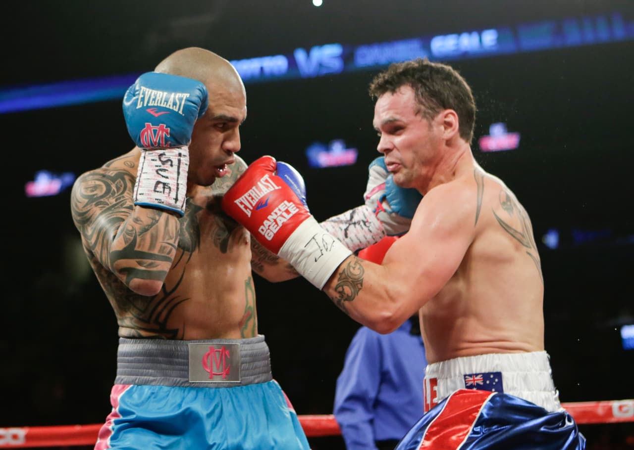 Miguel Cotto acabó con Daniel Geale
