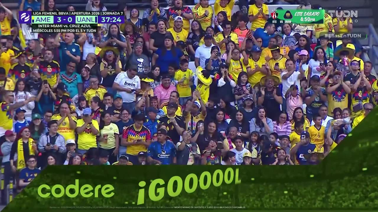 ¡La nominada al Balón de Oro! Gool de Scarlett Camberos