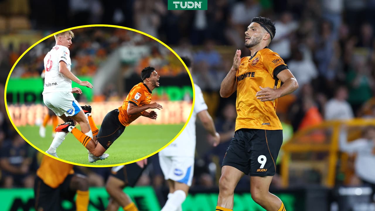 Raúl Jiménez anota gol de penal en empate de los Wolves en la Championship 