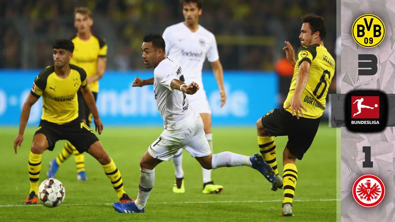 ¡Y eso que no lo querían! Marco Fabián juega 63’ en derrota del Eintracht ante el Dortmund