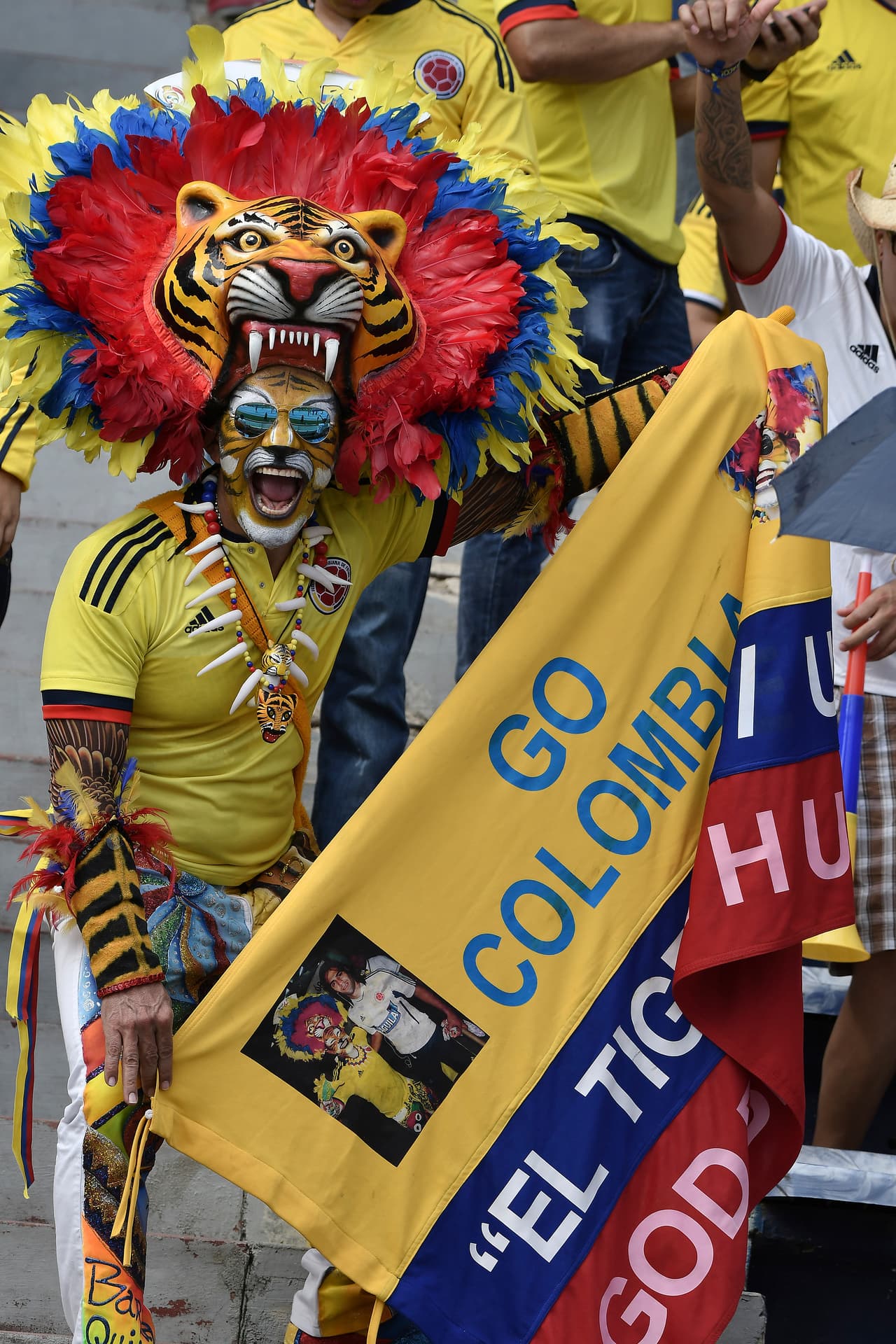El estadio rugió cuando, al comienzo del segundo tiempo, se anunció la entrada de Falcao a la cancha. 'El Tigre' no jugaba con el equipo colombiano desde septiembre de 2015, en el triunfo 2-0 contra Perú.