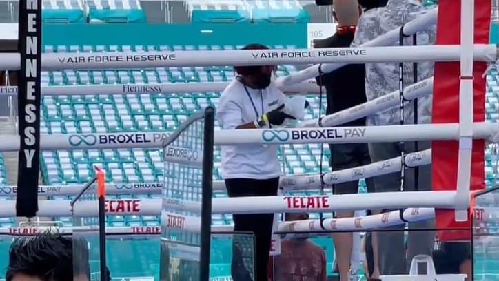 Así se preparó el Hard Rock Stadium para recibir el combate entre ‘Canelo’ y Yildirim.