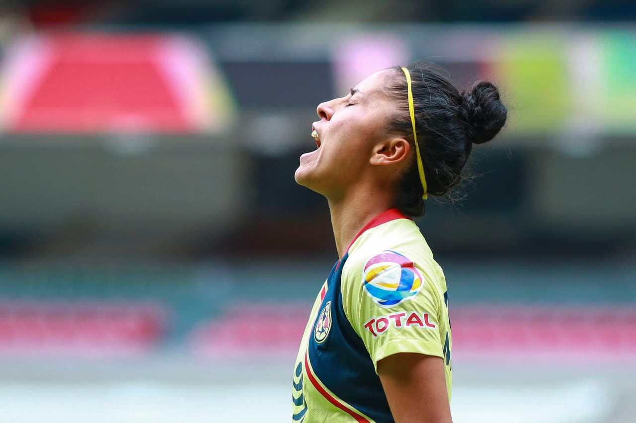 Mónica Rodríguez expresa la frustración americanista por no obtener el bicampeonato de la Liga MX Femenil.