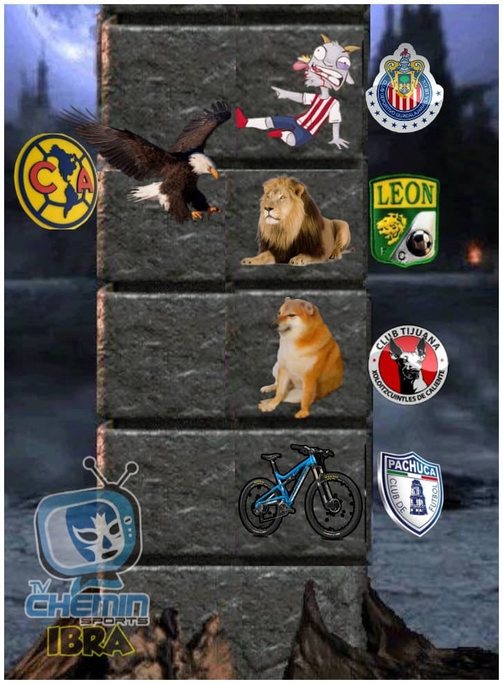 América golea al Guadalajara, los Tigres caen ante Mazatlán y Cruz Azul venció a los Rayados durante esta Jornada 11 y los memes tunden con todo a los equipos.