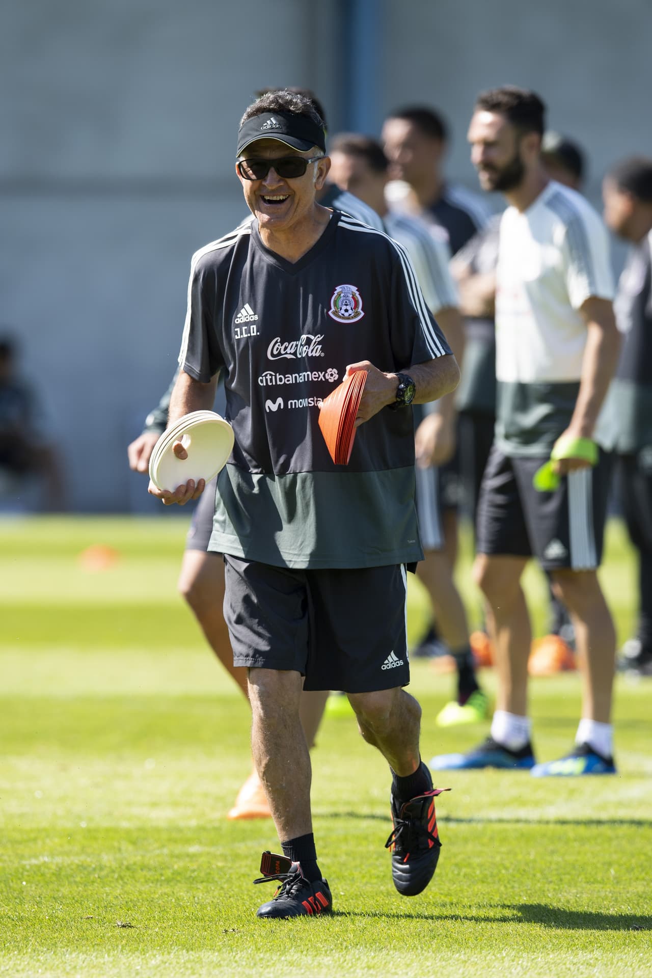 Hasta el técnico colombiano Juan Carlos Osorio se mostró contagiado por ese entusiasmo del grupo.
