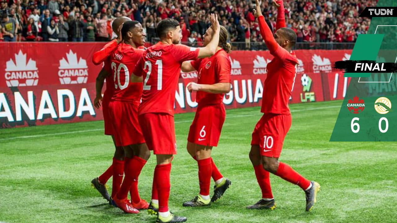 Canadá golea en su presentación en la Concacaf Nations League