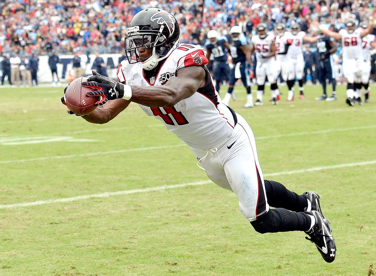 13.- Julio Jones, WR, Atlanta Falcons.- 129.20 puntos.