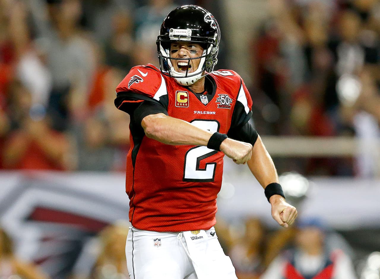 14.- Matt Ryan, QB, Atlanta Falcons.- 127.06 puntos.