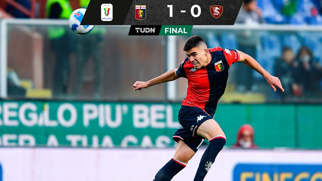 Johan Vásquez y el Genoa avanzan en Coppa y van ante AC Milan