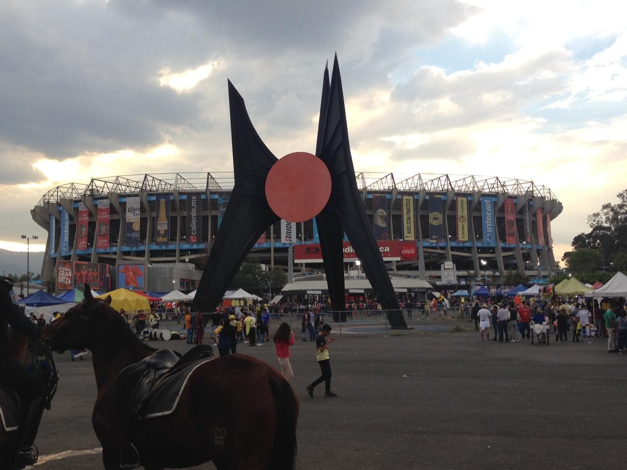 El Estadio Azteca, listo para el encuentro por el 
<a href="https://www.univision.com/deportes/futbol/liga-mx/*">Clausura 2019</a> entre América y Lobos BUAP.