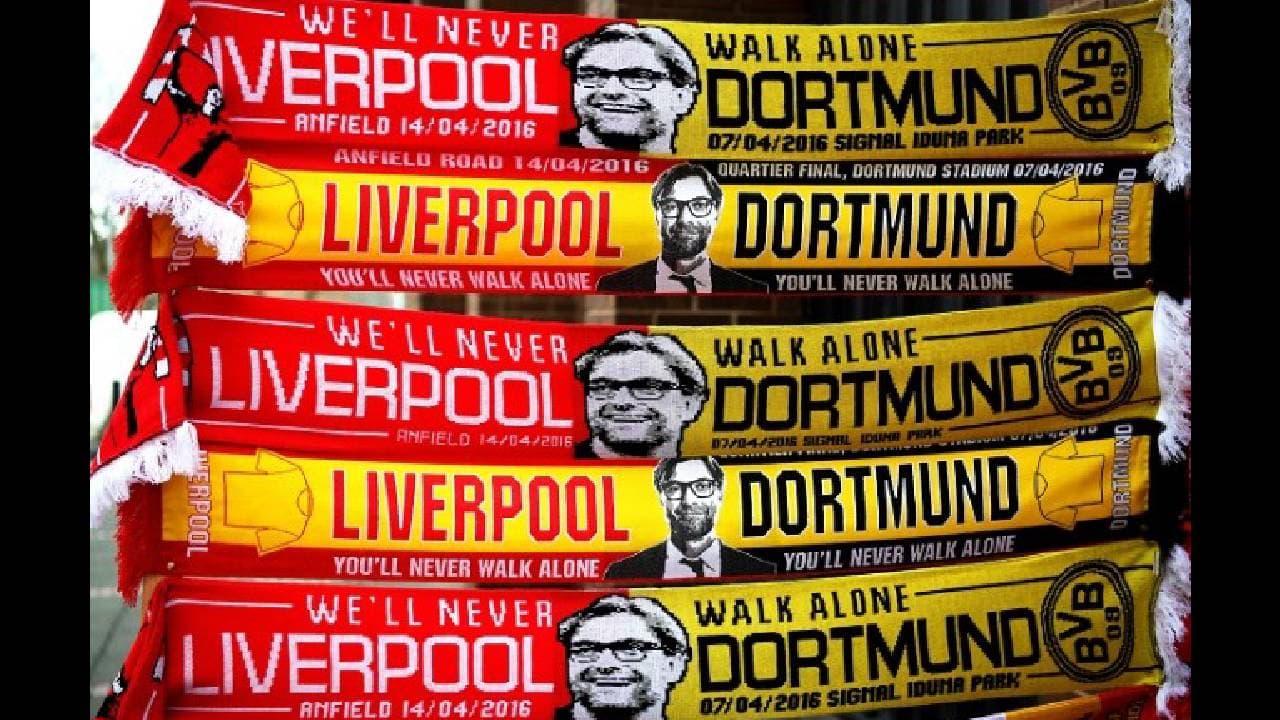 El Celtic de Escocia y el Borussia Dortmund también la entonan antes de sus partidos. La letra refleja una ilusión tal que es fácil sentirse identificado con el mensaje.