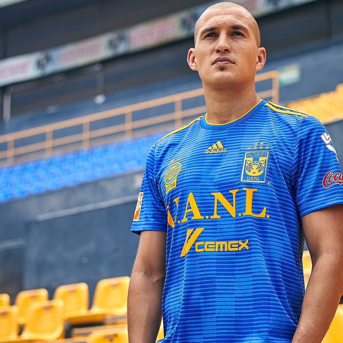 Jersey visitante del Club Tigres UANL 2018/19.