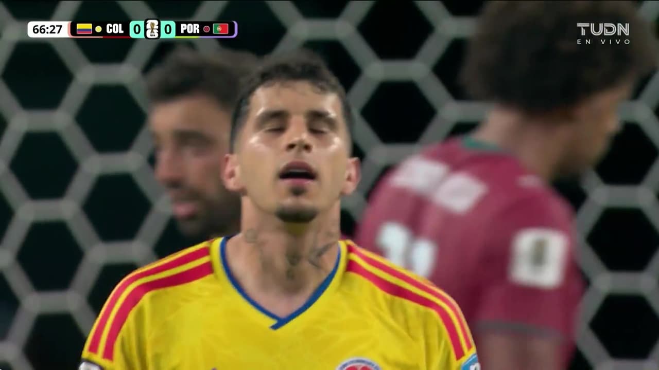 ¡Colombia insiste! Arias y Gustavo Puerta rozan el gol ante Portugal