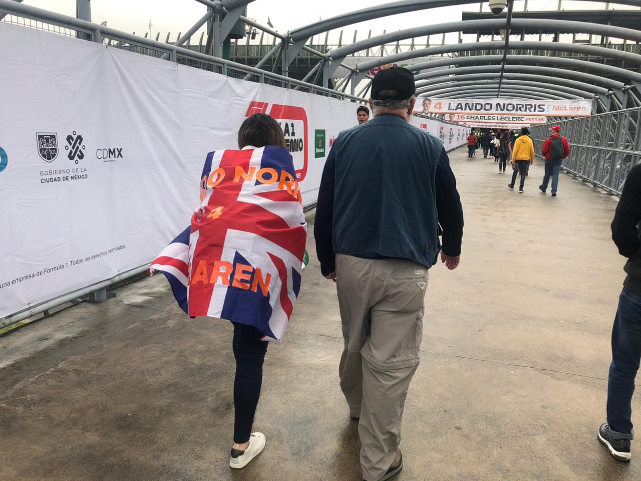 Color de las clasificatorias del GP de México.