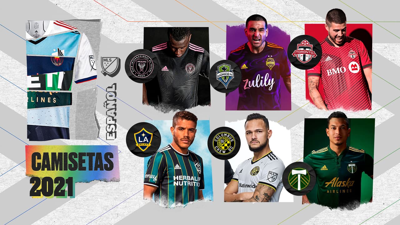 Todas las camisetas de MLS. Absolutamente todas las que los equipos de Major League Soccer usarán en la temporada 2021 están aquí. En orden alfabético, y sin dejar de lado a ninguna.