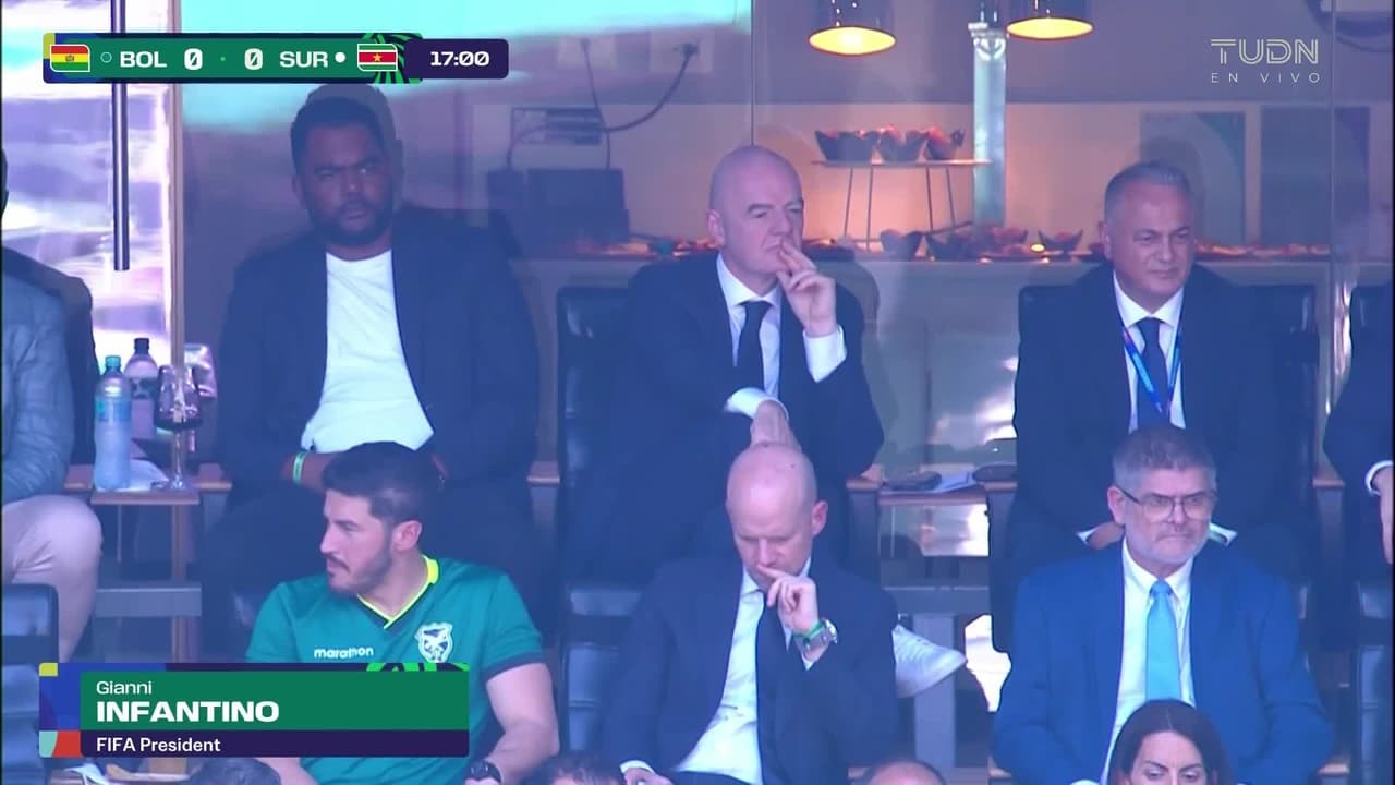 ¡Visita de lujo! Gianni Infantino y Samuel García presentes en el estadio