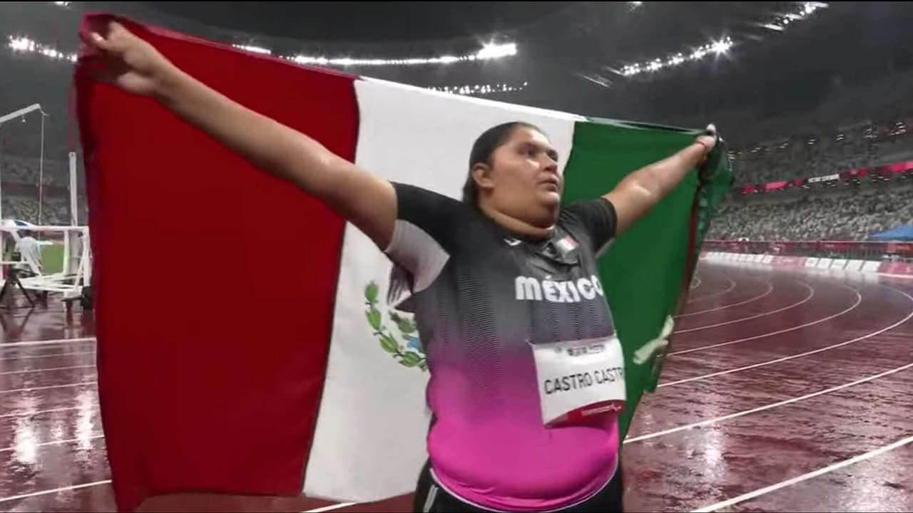 Rosa Castro consigue medalla de bronce en lanzamiento de disco