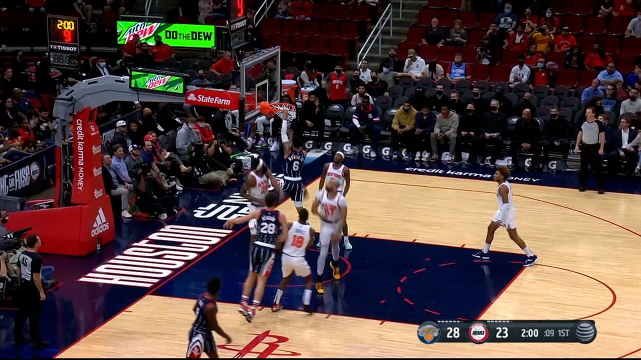 Quickley encabeza el triunfo de los New York Knicks sobre los Rockets