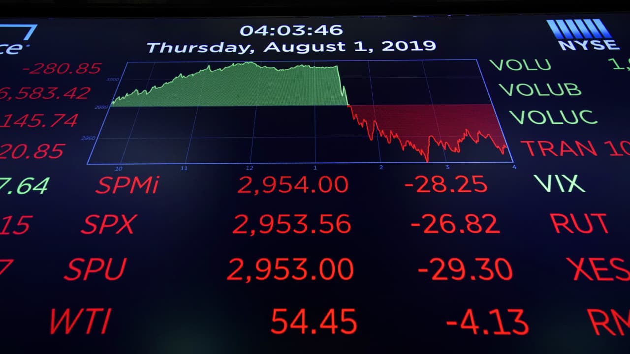 El mercado bursátil de Nueva York cerró con pérdidas.