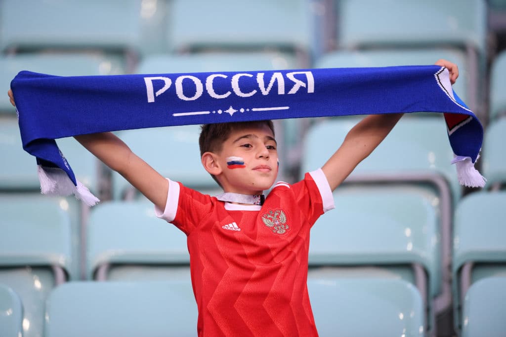 Los fanáticos le dieron un color especial a la fiesta del partido entre Rusia y Croacia por los cuartos de final del Mundial, en la búsqueda del último semifinalista del torneo.