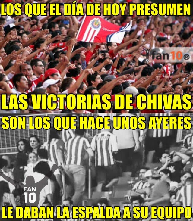 Memes festejan a Chivas y se burlan de Pumas