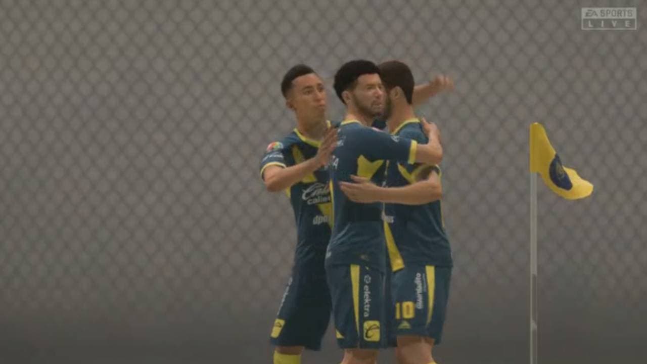 Los universitarios cayeron por cuarta ocasión consecutiva en la eLiga MX.