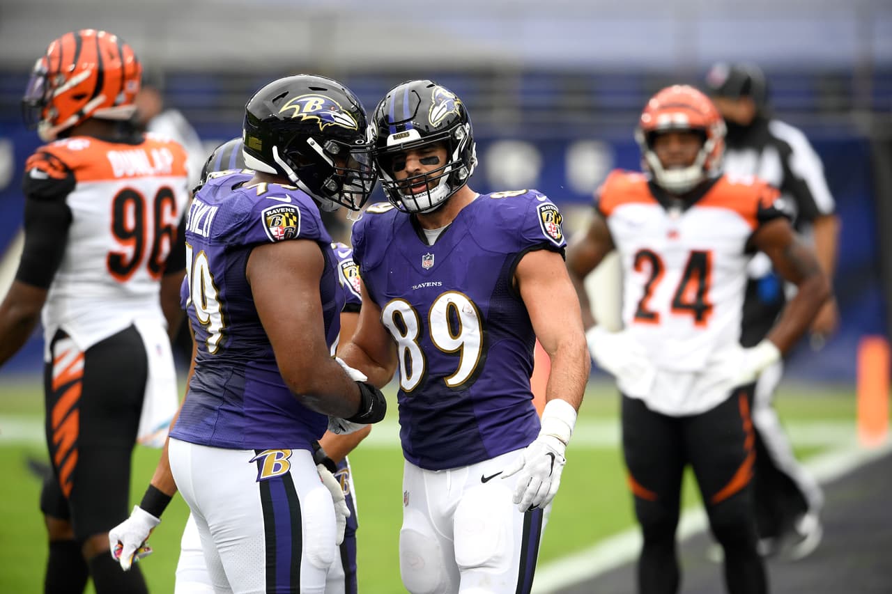 Baltimore exhibe a los Bengals y los comandados por Joe Burrow caen 3-27 en su visita a los Ravens.