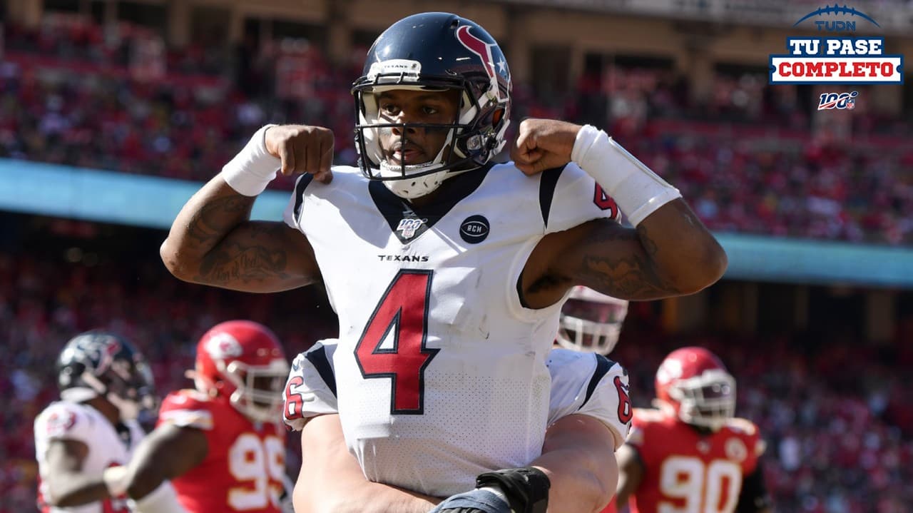 Deshaun Watson fue una pesadilla para la defensa de Kansas City.