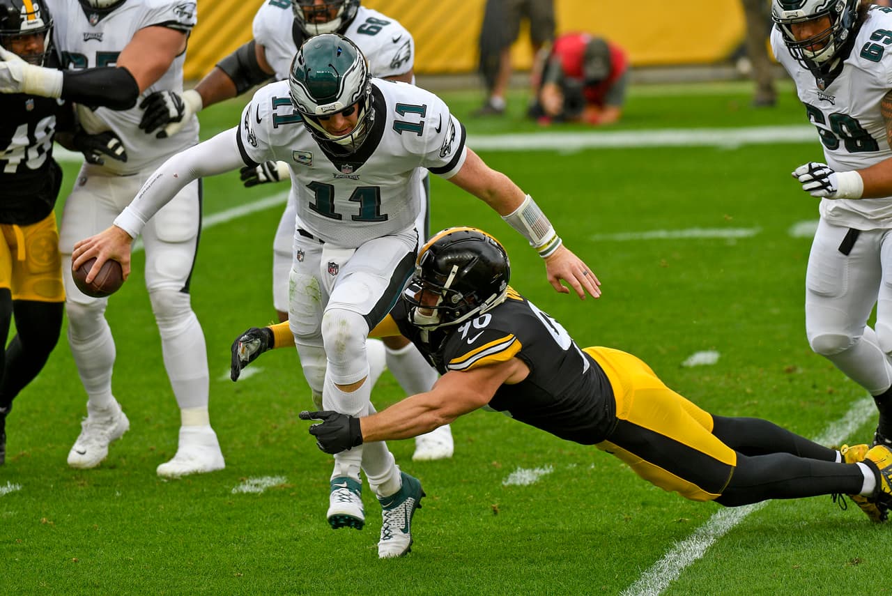 Pittsburgh continúa con el invicto al vencer 29-38 a los Philadelphia Eagles.
