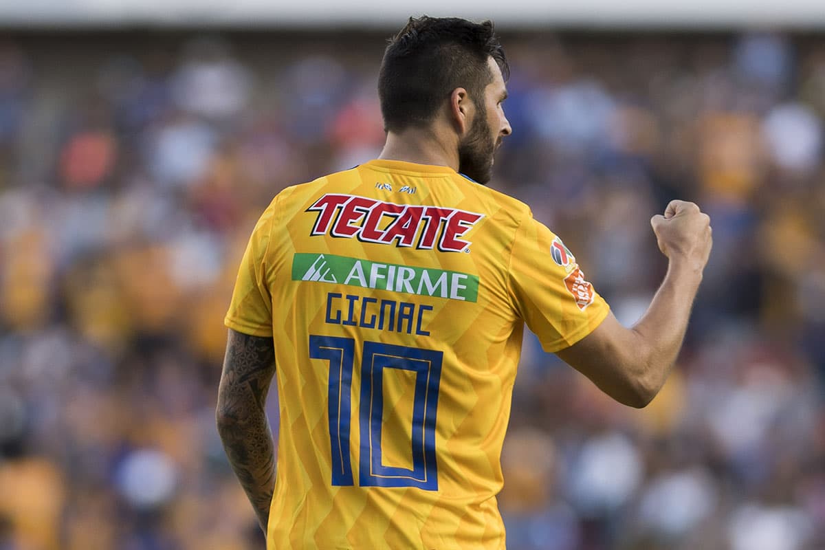 Gignac llegó a ocho goles en el Apertura 2018, volvió a marcar después de casi un mes (2 de septiembre en el 3-1 sobre Atlas) y sumó su segundo doblete en el torneo (4-0 sobre Veracruz).