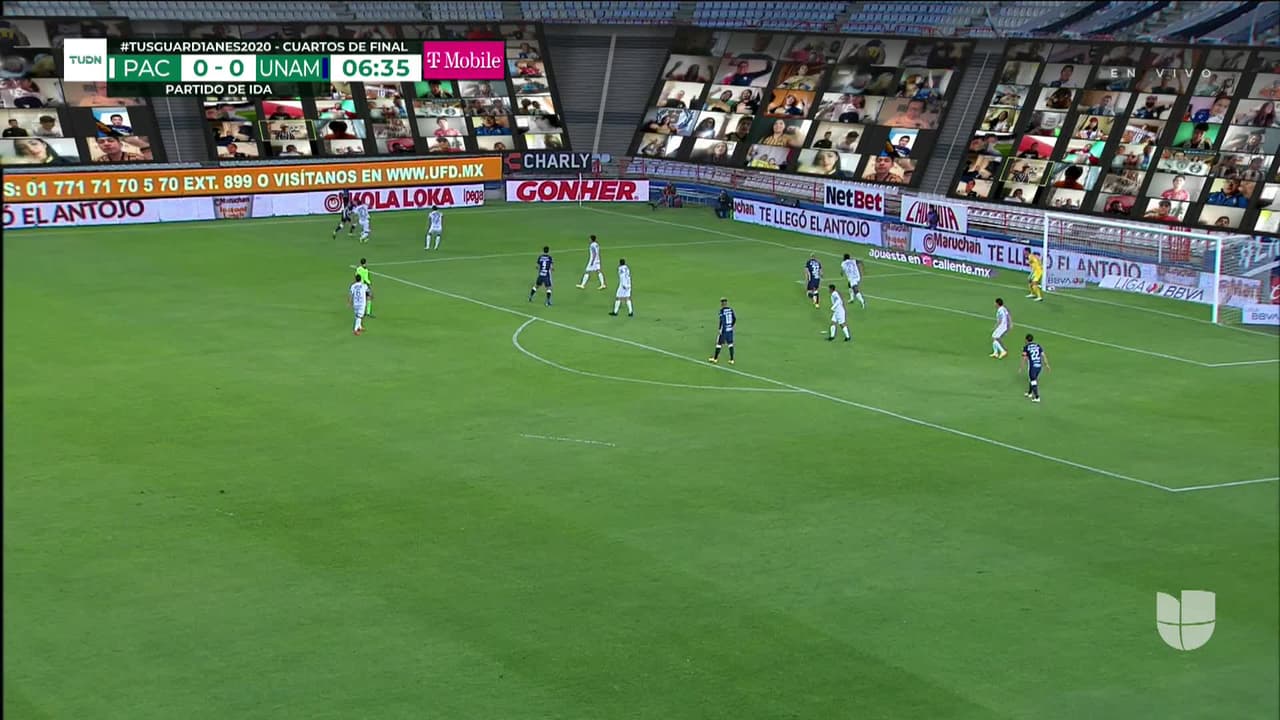 ¡GOOOL! Fabio Álvarez anota para Pumas UNAM.