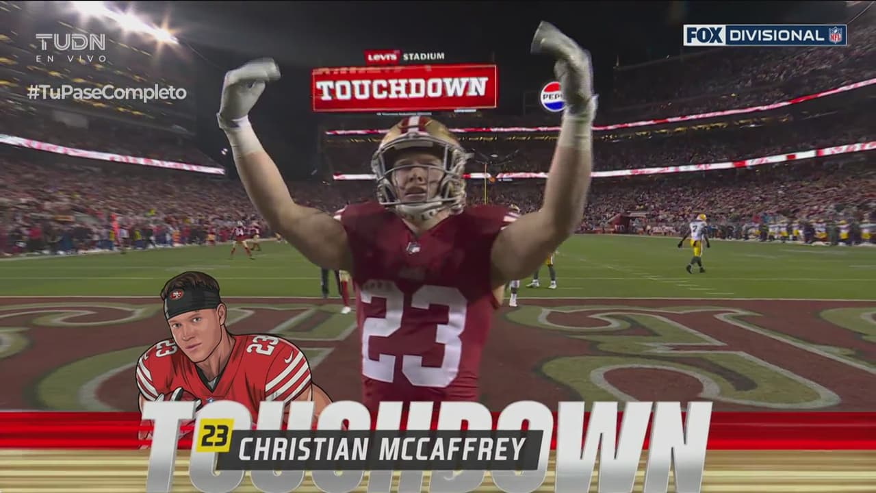 ¡Responden los 49ers! McCaffrey hasta las diagonales