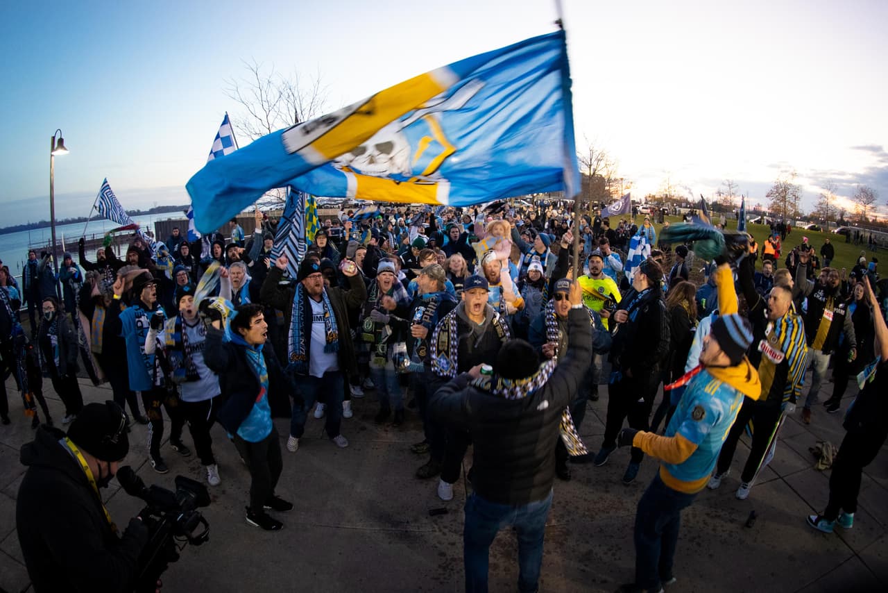 Aficionados de Philadelphia Union.