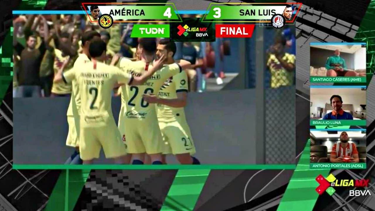 ¡Qué viva la eLiga MX! América consuma hazaña y derrota al San Luis