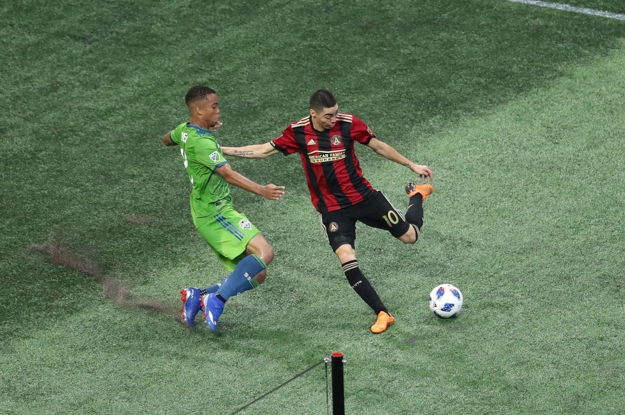 Seattle Sounders resiste con 10 hombres al temible ataque de Atlanta United