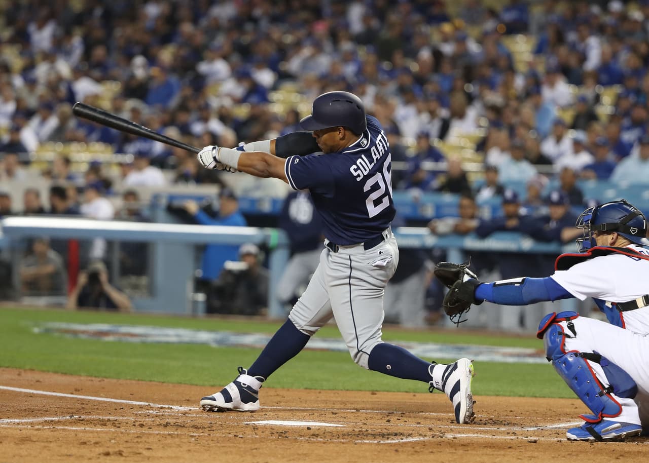 SD 4 - 0 LAD: Yangervis Solarte produjo 2 carreras y Clayton Richard lanzó 8 entradas sin carreras donde permitió 5 hits y ponchó a 5.