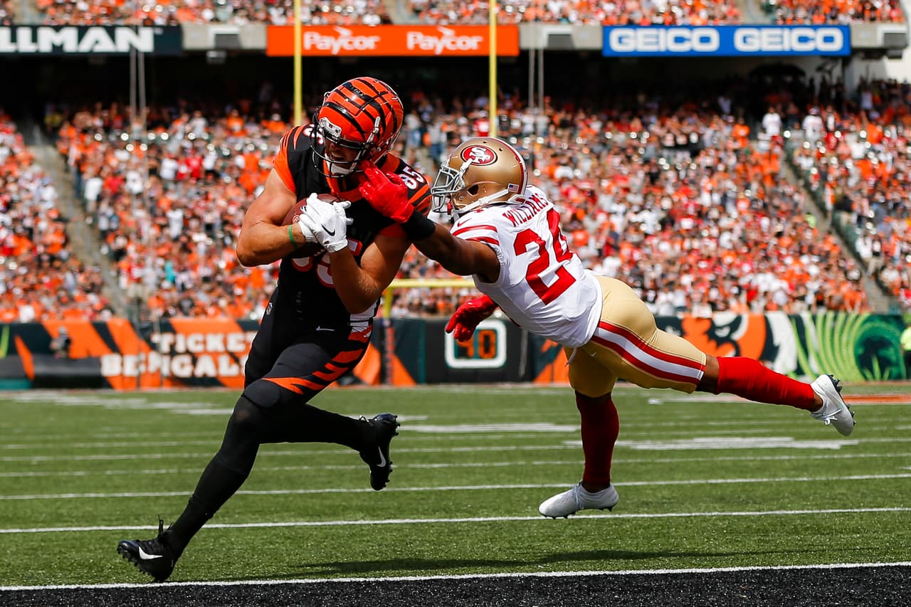 Tyler Eifert (TE) vs Jacksonville Jaguars