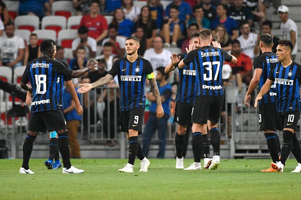 El Inter empató pronto y buscó el gol pero su intento fracasó.