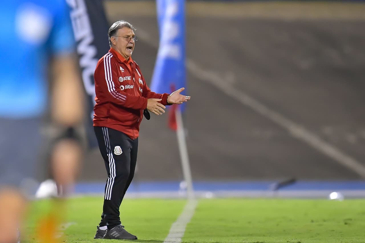 Martino estuvo notablemente intranquilo todo el juego.