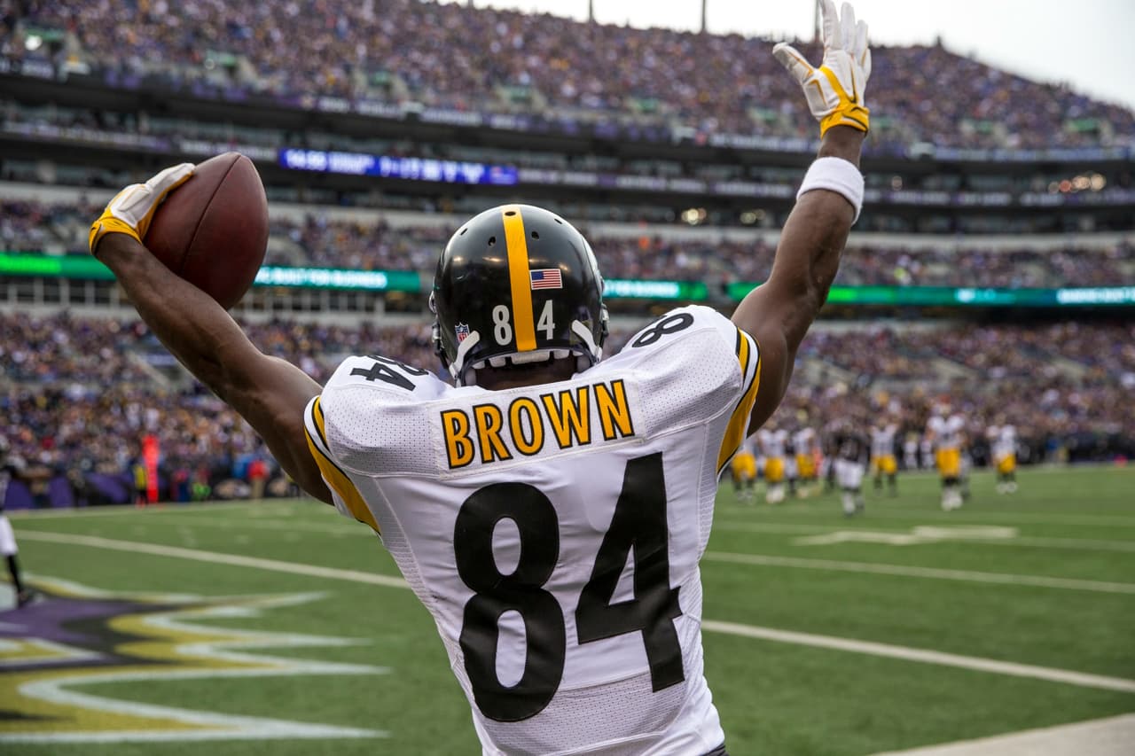 Jugador de Fantasy del Año: Antonio Brown, WR, Pittsburgh Steelers