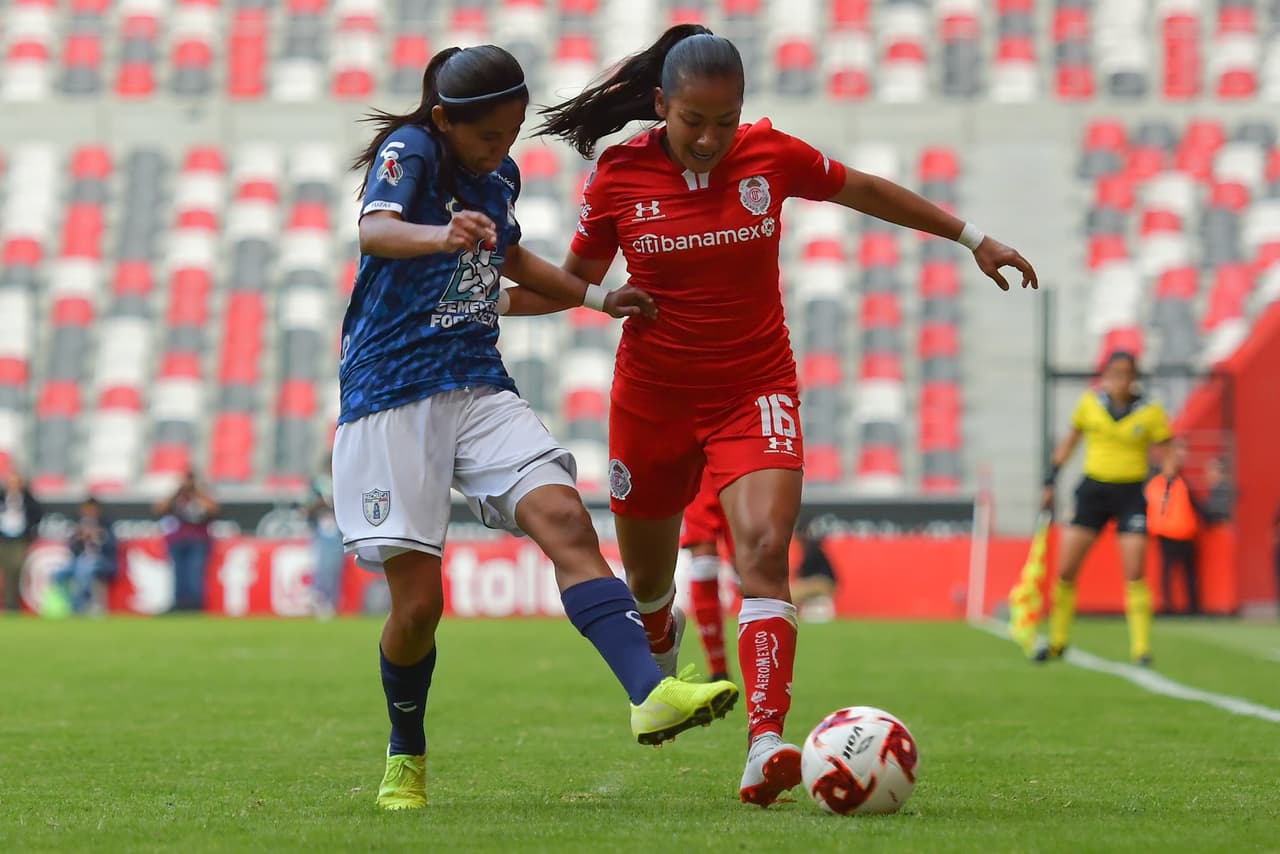 Toluca 0-2 Pachuca.