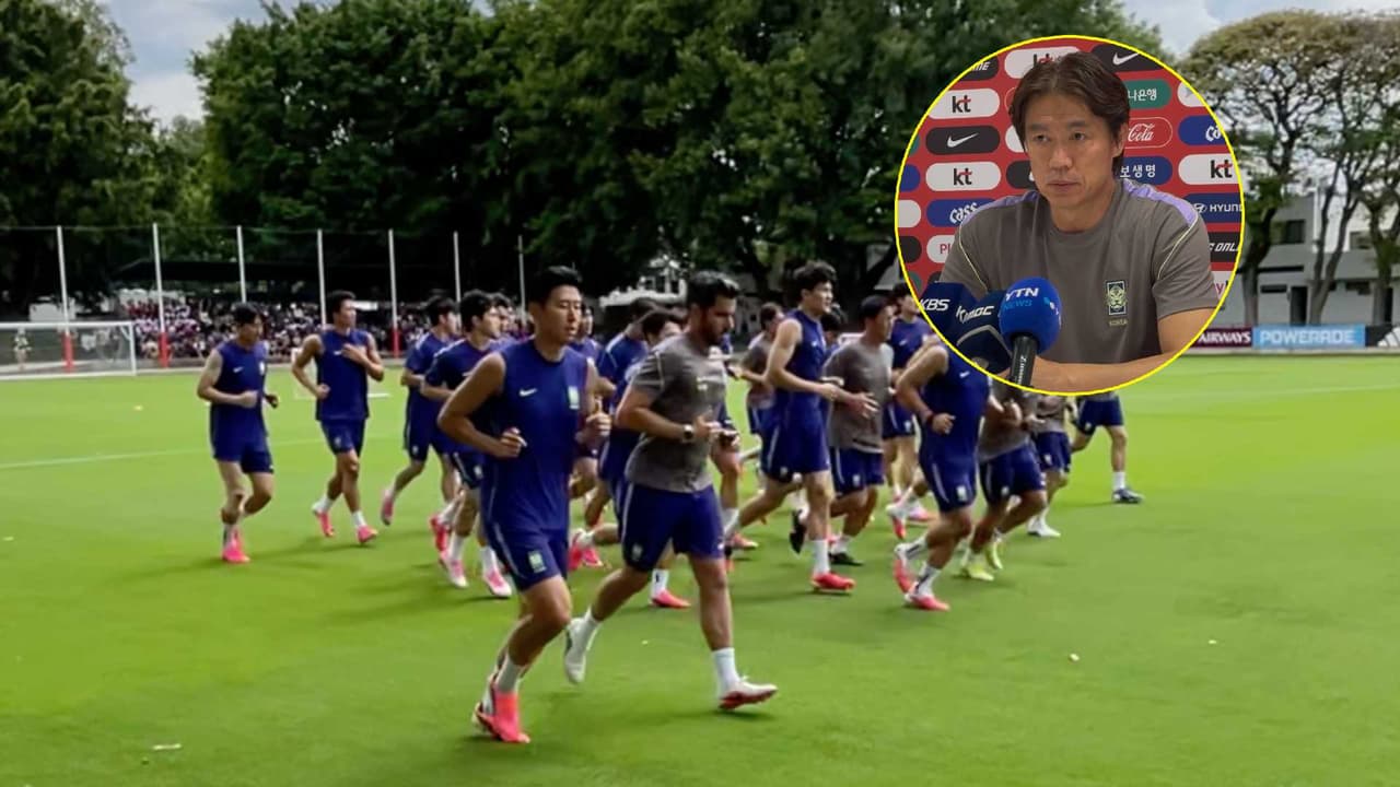Corea del Sur realiza su primer entrenamiento en Guadalajara hacia el Mundial