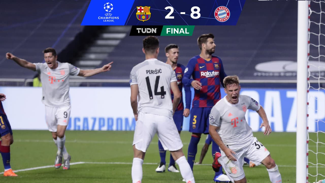 Barcelona es humillado y eliminado por el Bayern Munich