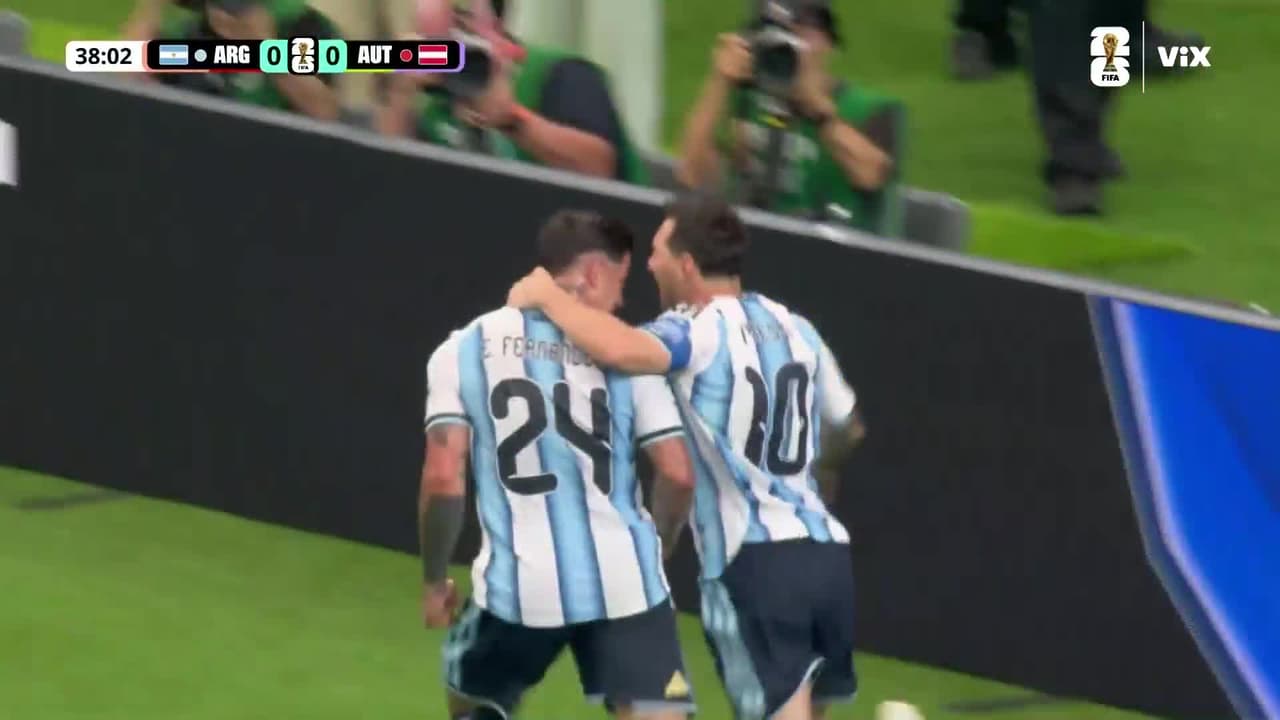 ¡Gol histórico de Messi! El rey de los Mundiales escribe otra página dorada